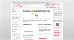Desktop Screenshot of energiemarktplatz.de